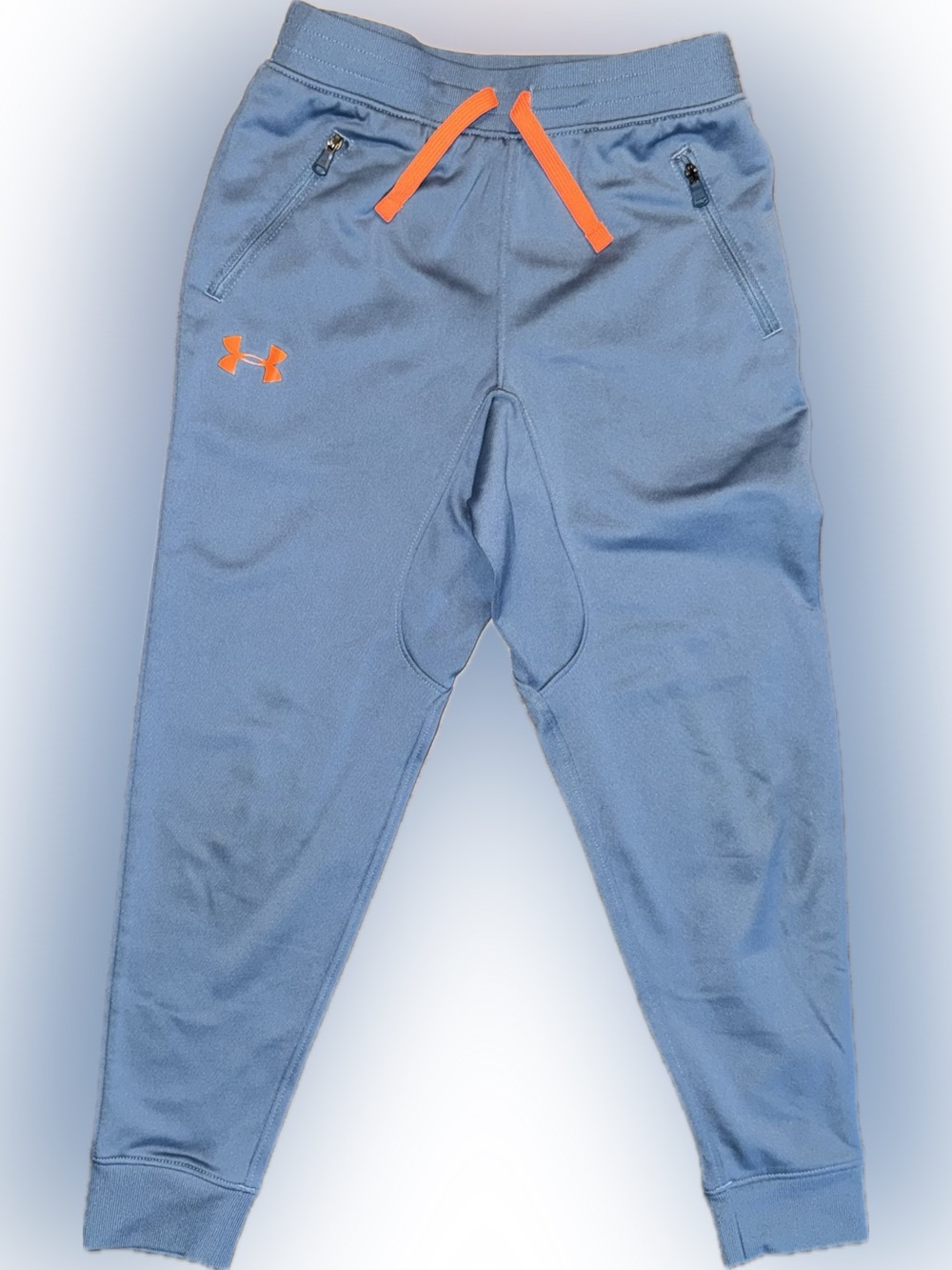 🌸Under Armour Kids Blue/orange emblem Joggers